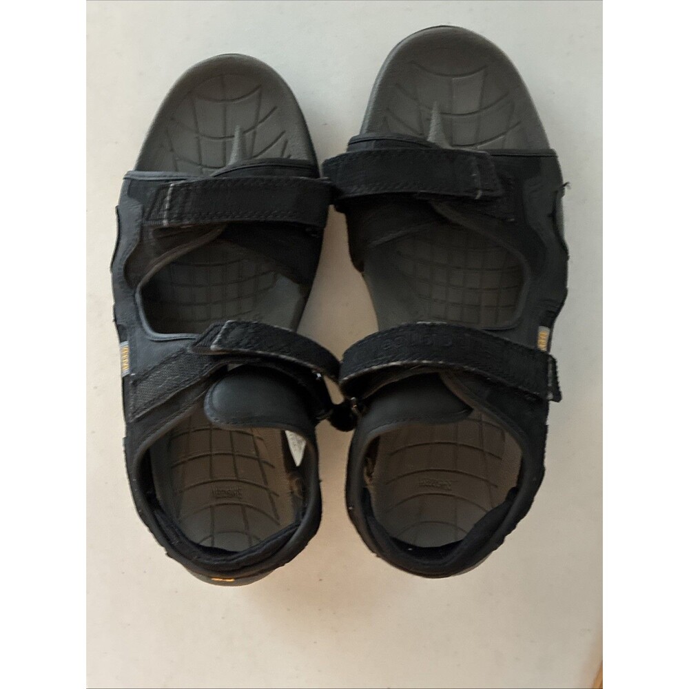 New Balance 404 Sandals SD404BK Adjustable Straps Leather Suede Sporty Hiking 8